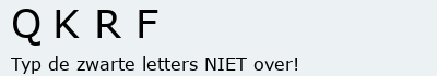 Bevestigingscode