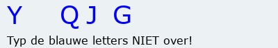 Bevestigingscode