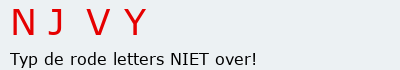Bevestigingscode