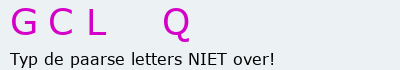 Bevestigingscode
