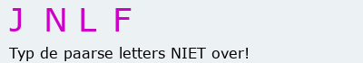 Bevestigingscode