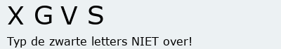 Bevestigingscode