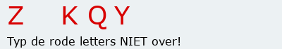 Bevestigingscode