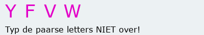 Bevestigingscode