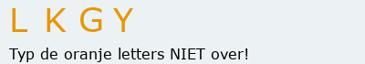 Bevestigingscode