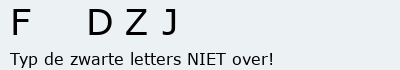Bevestigingscode