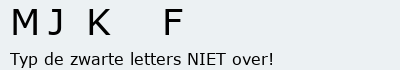 Bevestigingscode