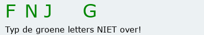 Bevestigingscode