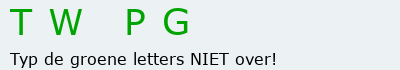 Bevestigingscode