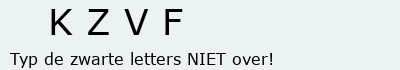 Bevestigingscode