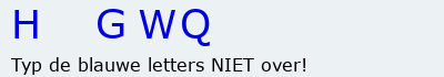 Bevestigingscode