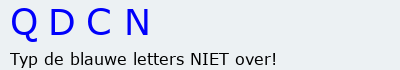 Bevestigingscode