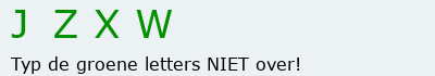 Bevestigingscode
