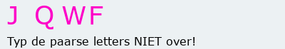 Bevestigingscode