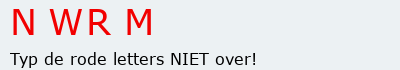 Bevestigingscode