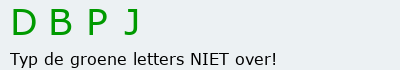 Bevestigingscode