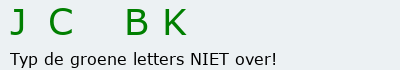 Bevestigingscode