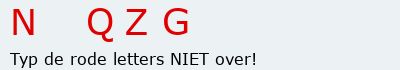 Bevestigingscode