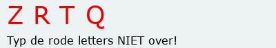 Bevestigingscode