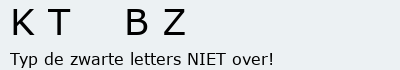 Bevestigingscode