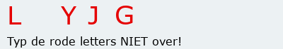 Bevestigingscode