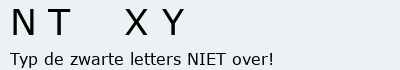 Bevestigingscode