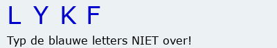 Bevestigingscode