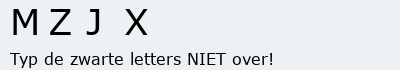 Bevestigingscode