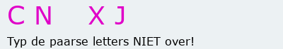 Bevestigingscode