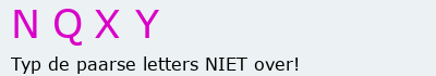 Bevestigingscode