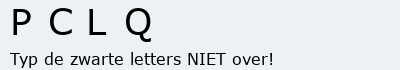 Bevestigingscode