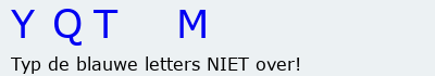 Bevestigingscode