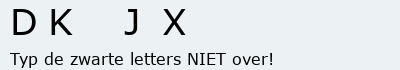 Bevestigingscode
