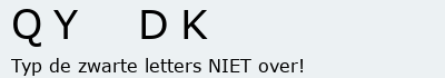Bevestigingscode
