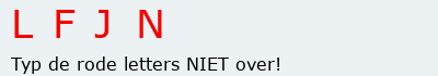Bevestigingscode