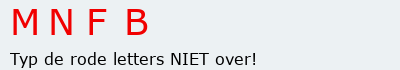 Bevestigingscode