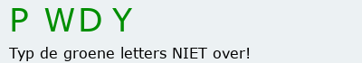 Bevestigingscode