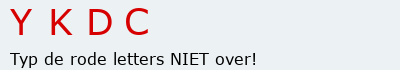 Bevestigingscode