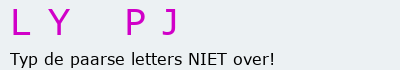 Bevestigingscode