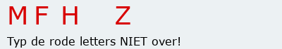 Bevestigingscode