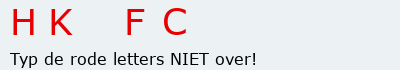 Bevestigingscode