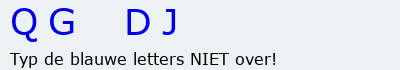 Bevestigingscode