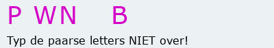 Bevestigingscode