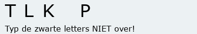 Bevestigingscode