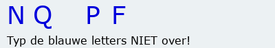 Bevestigingscode