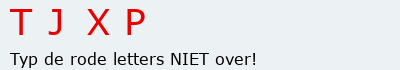 Bevestigingscode