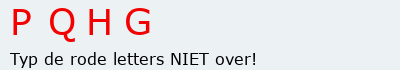 Bevestigingscode
