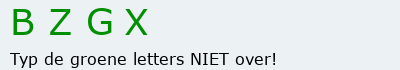 Bevestigingscode