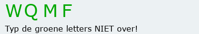 Bevestigingscode
