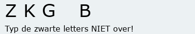 Bevestigingscode